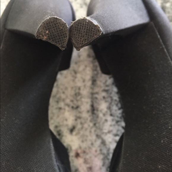 Mirabelle shoes on black from David’s Bridal - Picture 5 of 8